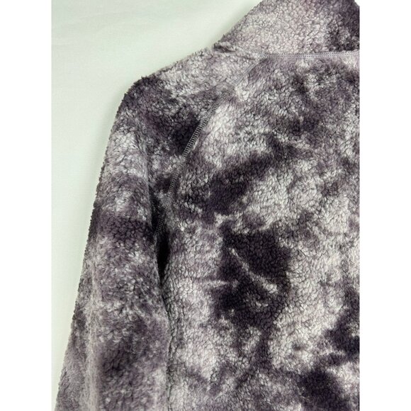 The North Face Women’s Medium Sherpa Purple White Full Zipper Jacket - Picture 7 of 8